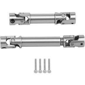 Stainless Steel Center Drive Shafts Front & Rear for Redcat Ascent-18 1/18 RC Crawler Upgrades Parts