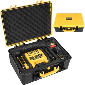 LOTOCASE Waterproof Hard Carrying Case for DEWALT DCC020IB 20V Max Inflator, Shockproof, IP67, And Impact Resistant Material, Travel Storage Case Compatible with DEWALT DCC020IB 20V Max Inflator