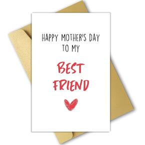 Ziwenhu Happy First Mothers Day Card كجدة ، بطاقات Perfect Granny Gifts من الأحفاد ، بطاقة عيد الأم الأولى مثل Bubbie من ابن الابن
