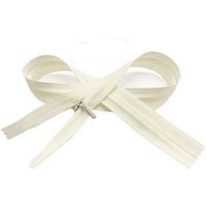 YKK® - #3 Coil Invisible Zipper Closed Bottom 3pcs (16", Off White)