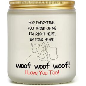 Dog Memorial Gifts for Loss of Dog, Pet Loss Gifts, Truly a Friend, Dog Sympathy Candle Gifts for Dog Lover, Thoughtful Dog Loss Remembrance Gifts, Dog as Reminder of Loyal Pets and Friends