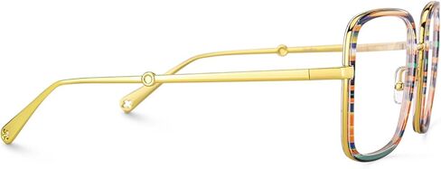 نظارات فوغلام كبيرة الحجم لحجب الضوء الأزرق المربع للنساء مضادة لإجهاد العين بالأشعة فوق البنفسجية، نظارات الكمبيوتر Jace in Kuwait