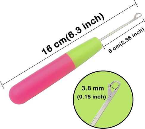 30 PCS Gold Hair Cuffs +2 PCS Crochet Hook Braiding Hair for Crochet Braids Loc Jewelry for Black Women in Kuwait