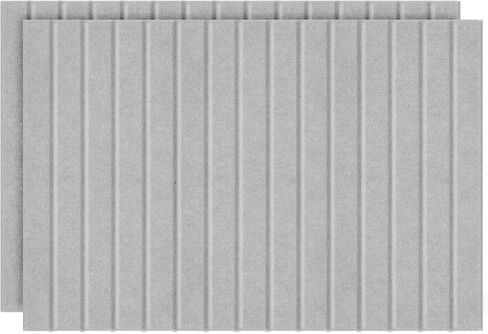 Camel Felt Board Alternative to Cork Board - Panel Strips for Office Decor, Felt Tiles, Push Pin Organizer - 1 Piece 23"x31" (Light Grey) in Saudi Arabia