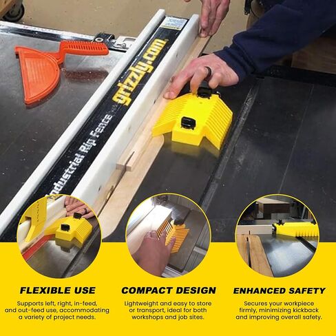 Magswitch - 8110015 Table Featherboard Universal Model, Yellow in Saudi Arabia