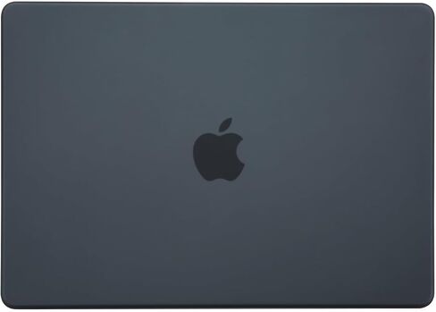 Compatible with MacBook Air 15 inch Case 2025 2024 2023 Release M4 A3241 M3 A3114 M2 A2941 Liquid Retina Display Touch ID, Protective Plastic Hard Shell Case Cover (Black) in Saudi Arabia