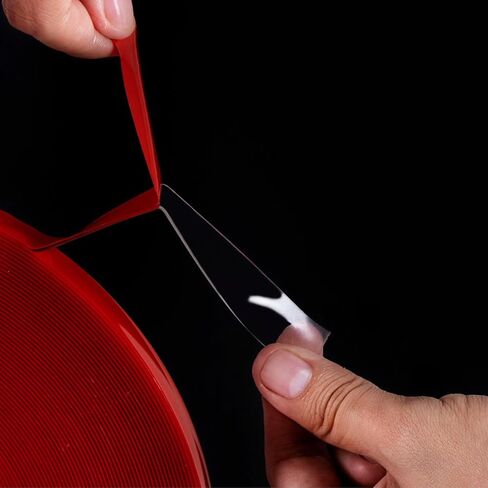 Double Sided Heavy Duty Acrylic Foam Tape,Strong Mounting Adhesive Tape, Thick VHB Adhesive Tape, Clear Outdoor Waterproof Tape,0.47 in x 54 Ft in Saudi Arabia