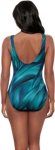 ملابس السباحة النسائية Miraclesuit عبارة عن حمالة صدر ملفوفة للتحكم في البطن قطعة واحدة in Kuwait