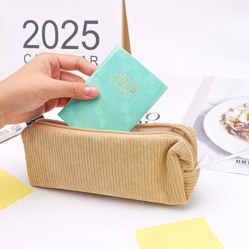 Mogoostry 2025 Pocket Planner Mini Weekly Planner 3 "× 4" Starlight Black Leather 2025 Pocket Notepad Daily Calendar Plannner in Kuwait