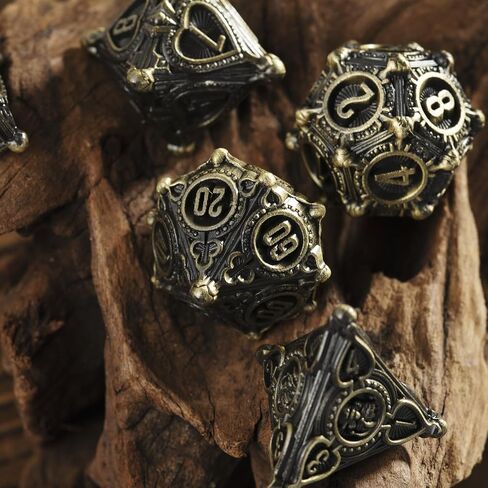 Surpass Metal dice Set DND dice Set for Dungeons and Dragons Polyhedral MTG dice Role Playing in Saudi Arabia