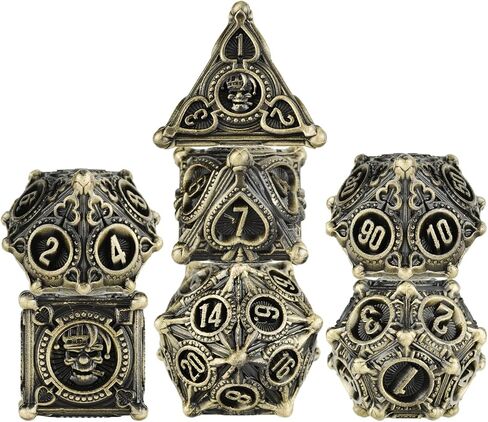 Surpass Metal dice Set DND dice Set for Dungeons and Dragons Polyhedral MTG dice Role Playing in Saudi Arabia