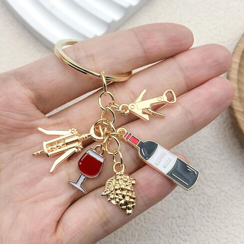 Bag Charms for Women Cute Enameled Keychain Charms Keyring Enameled Keychain Purse Accessories in Saudi Arabia