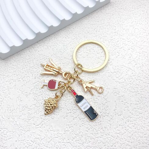 Bag Charms for Women Cute Enameled Keychain Charms Keyring Enameled Keychain Purse Accessories in Saudi Arabia