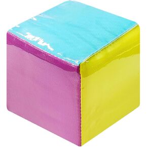 Pocket Dices Eon Playing Game Dices Classroom Soft Dices with Clear Pocket Large Teacher Dices Learning Cubes Fabric