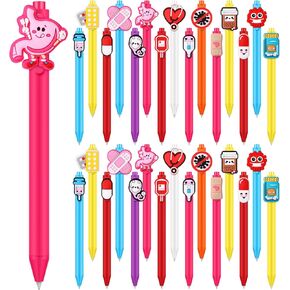 60 Pcs Nurse Pens Bulk Cute Nursing Pen for RN CNA Work Supplies LPN Funny Appreciation Thank You Gifts for Nurse Week Day Np Doctor Practitioner Medical Assistant Healthcare Worker, 15 Styles