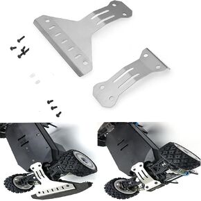 Metal Skid Armor Front and Rear Chassis Armor for 1/10 RC Car Tamiya XV02 58707