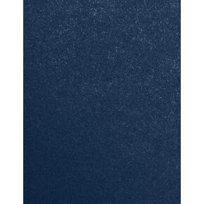 Luxpaper 8.5 "× 11" بطاقة للحرف اليدوية والبطاقات في 105 رطل. لابيس المعادن - Stardream ، مستلزمات سجل القصاصات ، 50 حزمة (البحرية)