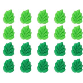 Tupalizy Decorative Leaf Push Pins for Cork Bulletin Boards Cute Thumb Tacks for Wall Hanging Posters Pictures Photos Notes DIY Craft Gift Bags Projects Home Decor Office School Supplies, 20PCS