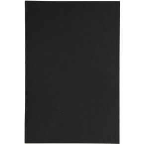 Cousin DIY Black Foam Sheet, 12 x 18 inch, 3mm