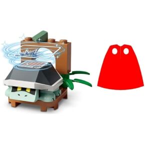 LEGO Mario Series 3: Bony Beetle Minifig with Bonus Red Cape