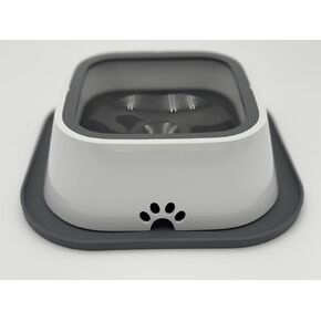 Spill Proof Dog Water Bowl – Durable Plastic, No Spill, No Splash Design for Messy Drinkers, Large & Small Dogs, Slow Drinking, Anti-Slobber, Easy to Clean, Ideal for Home & Travel