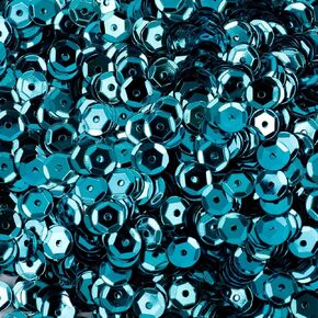 (1200pcs/set ، اللون الأزرق الفيروزي ، 6 مم) متنازلة من البلاستيك الفضفاضة - حبات الوجه اللامعة/Lentejuelas Para Manualidades للحرف الكبيرة والخياطة ، بوردار en tela ، زخرفة الكأس