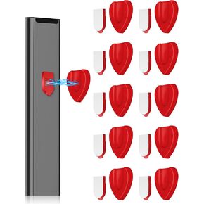 10psc Magnetic Remote Control Holder Wall Mount, Fan Remote Holder Wall Mount Magnet, Organizers Storage for Air Conditioner TV Remote Home Office Supply in Kuwait