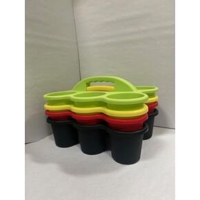 Classroom Caddy,12x9.5x5.1 inches (Green, Yellow, Red, Black) Set of 4