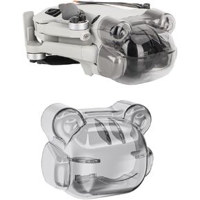 حامي Gimbal لـ DJI Mini 4 Pro Gimbal Guard Lens Cover Cover Cap Cap Hood Anti-Dragching Dustproof for Mini 4 Pro Drone Accessories
