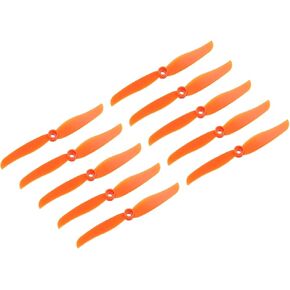 Meccanixity 12pcs 6035 RC Propellers Blade Prop 2 Vane 15.2cm DIA Plastic for RC Quadcopter Prop البديل ، البرتقالي مع 9 غسالات بلاستيكية