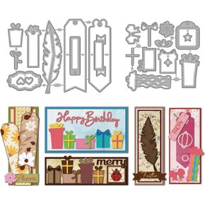 MAYJOYDIY Coffee Cups Die Cuts for Card Making Dessert Drink Metal Cutting Dies Coffee Bean Cake Embossing Cutting Stencil for Scrapbooking Craft Paper Greeting Card Gift Decoration