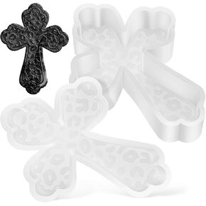 alipis cross silicone mould molds moulds crucifix abl appoxy epoxy resin moulds leopard make mould agman cross cake silicone mould