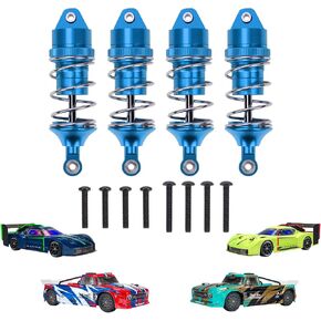 RACWD RC Shocks Absorber 70mm للاختراق Arrma 4x4 570 ميجا ، Vendetta 4x4 3S BLX Pression ، كامل الأمامي الأمامي امتصاص الصدمات المثبط 4PCS لمدة 1/8 3S ARA4215V3 ، ARA4319V3 ، ARA330701 RED in Kuwait