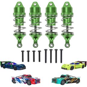RACWD RC Shocks Absorber 70mm for ARRMA INFRACTION 4X4 570 MEGA, VENDETTA 4X4 3S BLX Upgrade Parts, Full aluminum Front Rear Shock Absorber Damper 4pcs for 1/8 3S ARA4215V3, ARA4319V3, ARA330701 Red in Saudi Arabia
