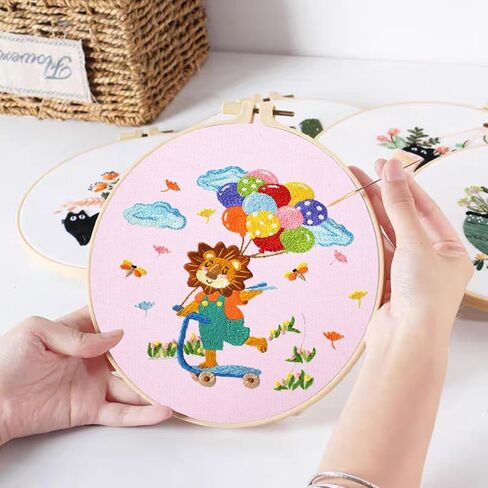 12 Sheets 12 Colors Embroidery Fabric, Pre-Cut Natural Cotton Embroidery Cloth Fabric, Embroidery Cloth Squares for Embroidery Garment Craft (11.8×11.8Inch) in Saudi Arabia