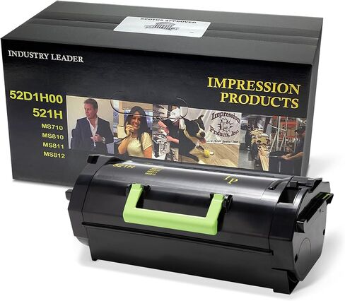Extra High-Yield Toner Cartridge 52D1H00 – 25,000-Page Yield – Compatible with Lexmark MS710, MS711, MS810, MS811, MS812 in Saudi Arabia