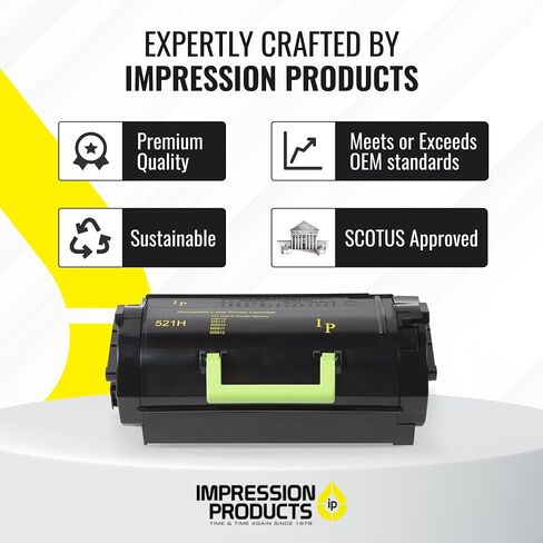 Extra High-Yield Toner Cartridge 52D1H00 – 25,000-Page Yield – Compatible with Lexmark MS710, MS711, MS810, MS811, MS812 in Saudi Arabia
