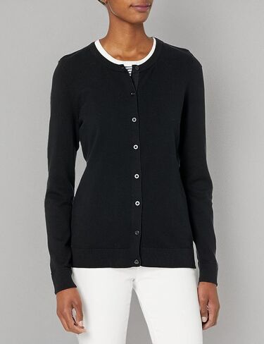 Cutter & Buck Women's Soft Cotton Blend Lakemont Long Sleeve Cardigan Sweater in Kuwait