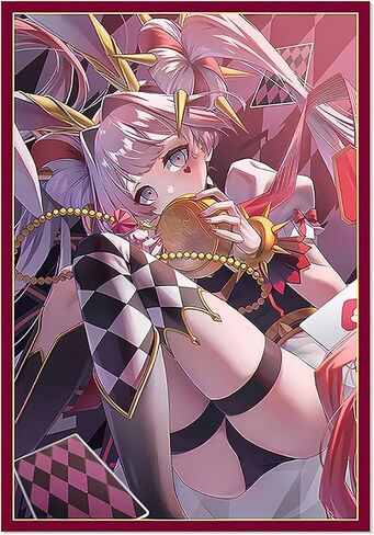 50PCS 63x90mm Foil Anime Card Sleeves for YGO/Photo Card Dragon & Girl Printing Japanese Size Card Sleeves Board Game Card Cover in Saudi Arabia