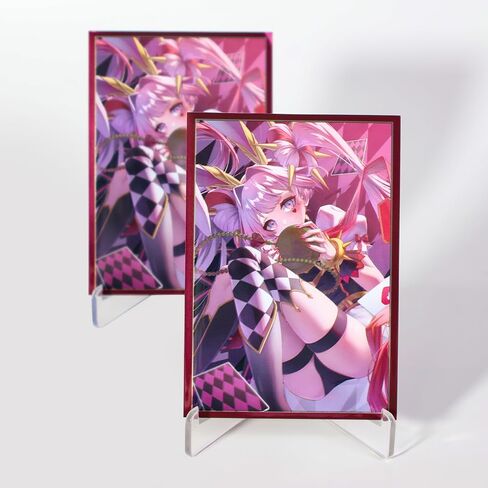 50PCS 63x90mm Foil Anime Card Sleeves for YGO/Photo Card Dragon & Girl Printing Japanese Size Card Sleeves Board Game Card Cover in Saudi Arabia