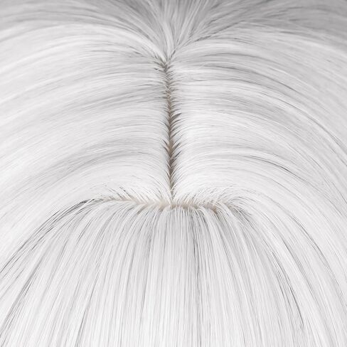Navia Cosplay Wig for Anime Genshin Impact Wigs Fontaine Short Blonde Wavy Hair Synthetic Fabric with Free Wig Cap for Women Comic Con, Cosplay Show,Halloween in Kuwait