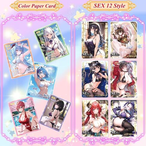 Booster Box Goddess Story Waifu MEIKA Series TCG Anime Girl Cards Collection Trading Card (NS1-13) in Saudi Arabia