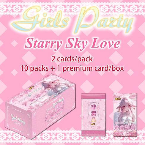 Booster Box Goddess Story Waifu MEIKA Series TCG Anime Girl Cards Collection Trading Card (NS1-13) in Saudi Arabia