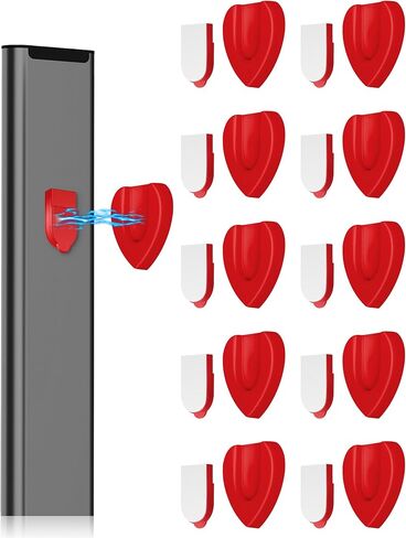 10psc Magnetic Remote Control Holder Wall Mount, Fan Remote Holder Wall Mount Magnet, Organizers Storage for Air Conditioner TV Remote Home Office Supply in Kuwait