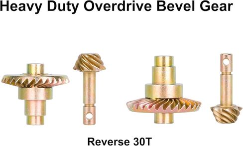 AMK 2 Sets SCX10 Bevel Gear, Steel Overdrive Gear Set, 24-8T 27-8T 30-8T 33-8T for Axial SCX10II SCX10III AR44 AR45 Capra Axle VS4-10 F9 Phoenix F10 (24T) in Kuwait