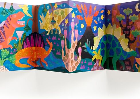 Mudpuppy Unicorn Magic - طقم نشاط ملصق الملصقات الملصق مع الرسوم التوضيحية للحيوانات الفوقية للأطفال الذين تتراوح أعمارهم بين 4 وما فوق in Saudi Arabia