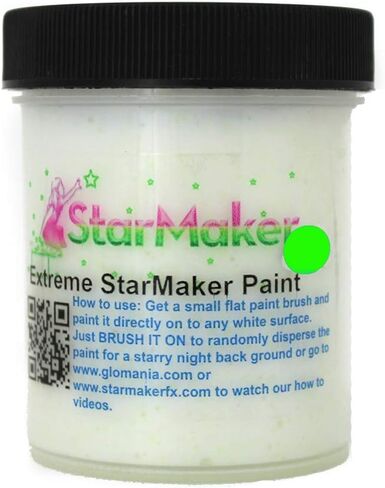 توهج Starmaker في Dark Extreme FX محايدة غير مرئية الكريستال الأشعة فوق البنفسجية الطلاء التفاعلي (Aqua) in Kuwait