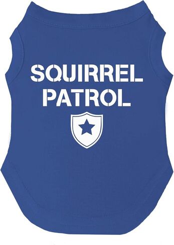 Squirrel Patrol Summer Dog Tee Shirt Sizes for Puppies, Toys, and Large Breeds (Green, Small 308) in Saudi Arabia