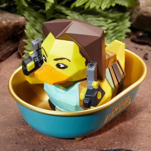 TUBBZ Mini: Tomb Raider - Lara Croft Cosplaying Rubber Duck Vinyl Figure in Saudi Arabia