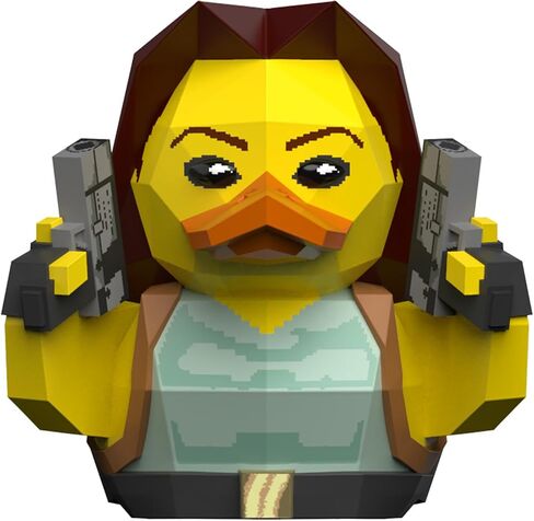 TUBBZ Mini: Tomb Raider - Lara Croft Cosplaying Rubber Duck Vinyl Figure in Saudi Arabia